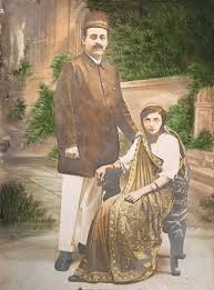 Charming Studio portrait of a Parsi ...