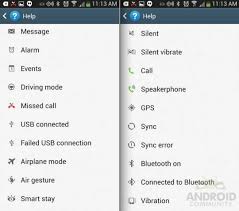 Much like on ios, the icon in the top bar should be the cloud in light/white, without anything around it. What S This Icon Galaxy S4 Notification Bar Icons Explained Android Community