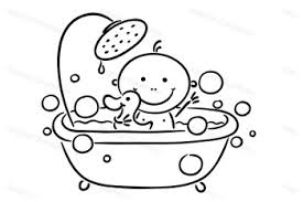 Baby bath vector clipart and illustrations (5,975). Baby In The Bath Tub By Optimistic Kids And Families Art Tpt
