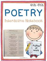 Poetry Interactive Notebook Poetry Interactive Notebook Interactive Notebooks Poetry Booklet