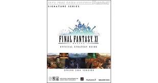 Final Fantasy Xi Official Strategy Guide For Ps2 Pc By
