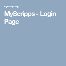 Myscripps Login Page Login Page