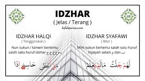 Izhar Halqi Dan Syafawi Arti Huruf Hukum Dan Contohnya