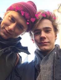 The way isak and even first looked at each other. Evak