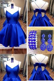 Short Prom Dress Open Back Homecoming Dress Homecoming Dress Blue Shortpromdress Open Vestidos De Elegancia Vestidos Para Adolescentes Ropa De Vestir Mujer