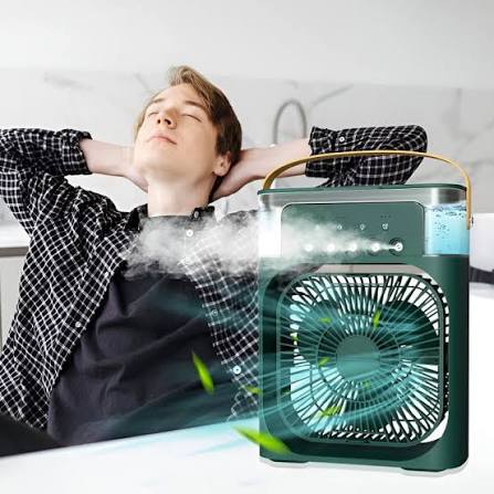 Air Cooler Cool Electric Fan MULTIFUNCTIONAL PORTABLE MINI AIR COOLING FAN – Mango People