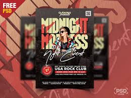 Check out and download the exclusive free after hours party flyer psd. Creative Party And Club Flyer Psd Psd Zone