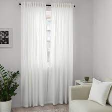 Annalouisa Curtains 1 Pair White 57x98 Ikea Annalouisa Curtains Ikea White Curtains Ikea Annalouisa Curtains