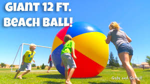 Grab 1 and you won't regret it. Giant Beach Ball Huge Inflatable 12 Ft Tall Vat19 Youtube