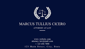 Idea creative light bulb law, lawyer logo. Attorney Business Card Template Postermywall