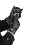 Men s Leather Touch Screen Gloves - Gloves that Work with Touch