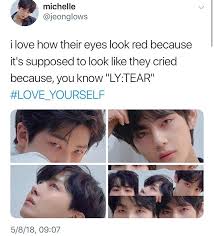 I Do Not Care If It Looks Like They Cried Because They Still Look Ethereal Bts Theory Bts Facts Bts Boys