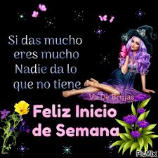 Con el comienzo de la semana, todos necesitamos un incentivo para tener un mejor comienzo de la semana.encuentra docenas de feliz inicio de semana con imágenes para copiar y compartir. Feliz Inicio De Semana Va De Brujas Picmix