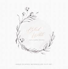 Black And White Wreath Images Pin On Illustration Logo Shop
