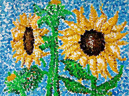 Minh hoạ thể loại tranh Pointillism (Điểm nhãn)