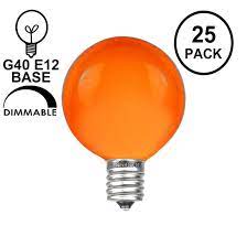 Enjoy massive discounts on the best novelty lighting products: Novelty Lights 25 Pack G40 Outdoor Globe Replacement Bulbs C7 E12 Candelabra Base 5 Watt Walmart Com Walmart Com