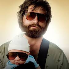 Zach Galifianakis The Hangover Style Blue Blocker