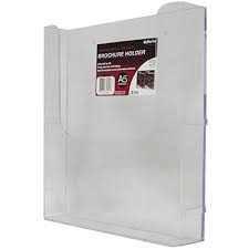 We carry multiple unique designs including hinged swinging which. Deflecto Brochure Holder Wall Mount Linking A5 Clear Moe Office Products Depot Mackay Whitsundays
