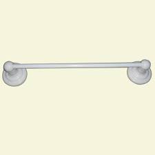 Towel rack wellnes bamboo sensea dark carbon finish. Glacier Bay 24 In Towel Bar In White Ceramic 221449 New Walmart Com Walmart Com