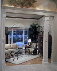 Turn your columns as accents in the house by using a contrasting style or material (or both) from the main walls. Enhance Your Home With Decorative Columns Millwork The House Designers
