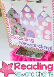Students can color their own chart. Free Reading Reward Chart