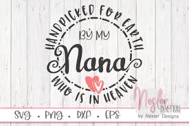 Nana In Heaven Graphic By Neslerdigitaldesigns Creative Fabrica