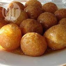 Griechische Honigkugeln Loukoumades Rezept Rezepte Griechisches Essen Ideen Furs Essen