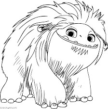 Plus recipes and crafts and even a printable movie poster! Everest From Abominable Coloring Page Coloringall