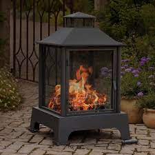Add Warmth To The Home Without Worrying About Chimney Fires Or The Messy Ashes Of A Real Pinevi Outdoor Fire Pit Wood Burning Fire Pit Propane Fire Pit Table