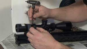 (25.4 mm) are required to mount the scope. Nikon P 223 3 9x40 Scope Mounting On Rock River A4 Ar15 Youtube