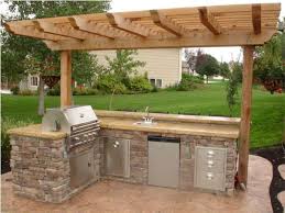 Outdoor Kitchen Design On Pinterest Pizza Oven Fireplace Small Outdoor Kitchens Outdoor Kitchen Decor Simple Outdoor Kitchen