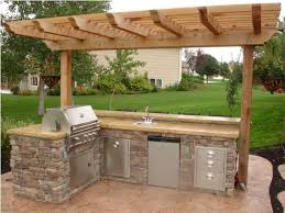Get creative and choose your ideal outdoor bbq, bar fridges, range hood, sink, taps and side burners. Simple Outdoor Kitchen Design Ideas Small Outdoor Kitchens Outdoor Kitchen Decor Simple Outdoor Kitchen