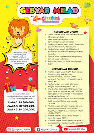 Lomba Menulis Cerpen Gebyar Milad Ke 4 Majalah Cilukba Hadila