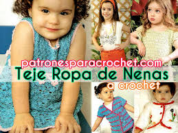 Patrn y paso a paso. 8 Modelos Crochet Para Ninas De 0 A 5 Anos Paso A Paso