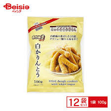 自然味良品 白かりんとう 100g×12個セット | 駄菓子 懐かしお菓子 人気 おやつ 昭和レトロ おつまみ お祭り 縁日 景品 自治会 町内会  子ども会 まとめ : ベイシア ヤフーショップ - 通販 - Yahoo!ショッピング