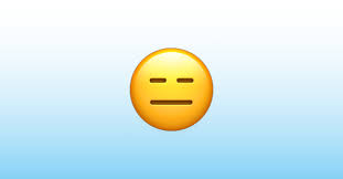 Emoji faces so believably describe human emotions that it's impossible to. Expressionless Face Emoji