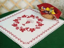 Lll sie wollen kostenlose gutscheinvorlagen für ostern erstellen, ausdrucken & verschenken? Weihkorbdecke Rebe Online Kaufen Buttinette Bastelshop Sticken Hakeln Ostern Stickereimuster