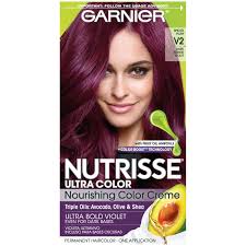 English language names are approximate equivalents of the hexadecimal color codes. Buy Garnier Hair Color Nutrisse Ultra Color Nourishing Color Creme V2 Dark Int Online At Low Prices In India Amazon In
