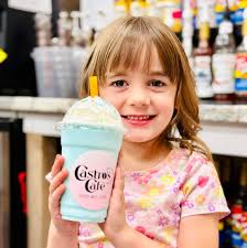 Menu items and fresh cotton candy