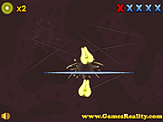 لعبة تقطيع الفواكه