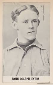 John Joseph Evers (baseball player) postcard (W500)