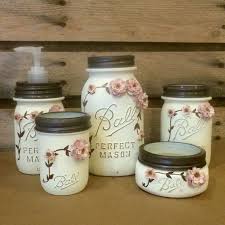 Pinterest Melanie Escobedo Mason Jar Diy Vintage Mason Jars Mason Jar Bathroom