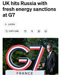 The UK will fund supplies of enriched uranium for Ukraine's nuclear power  plants for the next two years under a new agreement announced at the G7  summit, Politico reported. British company Urenco