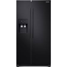 Samsung Rs50n3413bc American Style Rs3000 Fridge Freezer With Ice Water Black Appliance City In 2020 American Style Fridge Freezer Fridge Freezers American Fridge Freezers