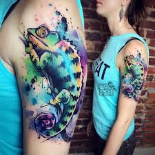 For example, men's tattoos are becoming more common as guys are able to easily hide their ink in the workplace. Lizard Tattoo Explore Tumblr Posts And Blogs Tumgir