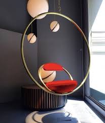 Explore Art Furniture Pieces That Will Inspire You To Think Outside Your Comfort Zone Some Of The Most Beautiful Co Hoop Chair Furniture Design Swinging Chair