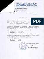 Lundi 03 mai 2021 : Note De Service Horaires Ramadan