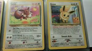 Eevee evolves into one of eight different pokémon through various methods: Pokemon Hd 1995 Eevee Pokemon Card Value