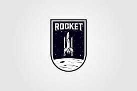 Free drawn retro vintage airplane textured vector poster. Vintage Rocket Space Shuttle Logo Vector Graphic By Lawoel Creative Fabrica