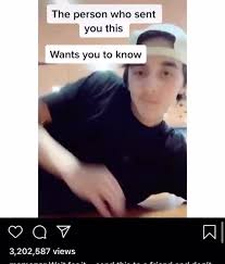 The Person Who Sent You This Wants You To Know To